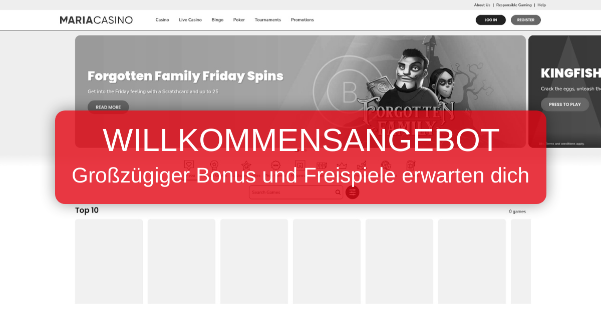 Maria Casino - Offizielle Seite in Deutschland